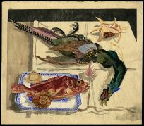 Set Table with Fish and Fowl