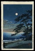 Spring Moon, Ninomiya Beach