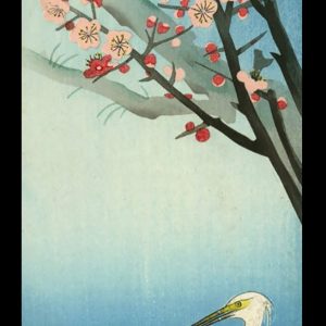 Heron and Plum Blossoms Okyo c. 1930s