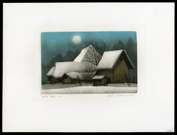 Houses under a Full Moon Sakamoto