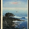 Morning at Cape Inubo Hasui