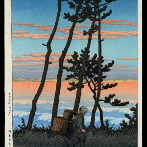 Dusk at Nakoso Hasui