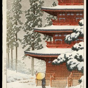 Saishoin Temple in Snow