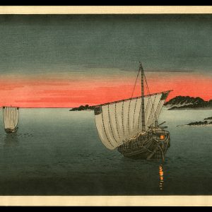 Two Boats in the Sunset Eisen