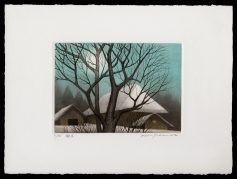 House Under a Full Moon
