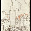 Preparatory Drawing for New York Yoshida