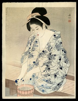 Woman After Bath Shinsui