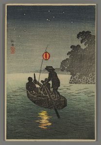 A Boat with Cool-Breeze Hunters On Hiroaki