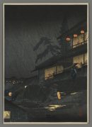 Teahouse in Rainy Night at Kiridoshi