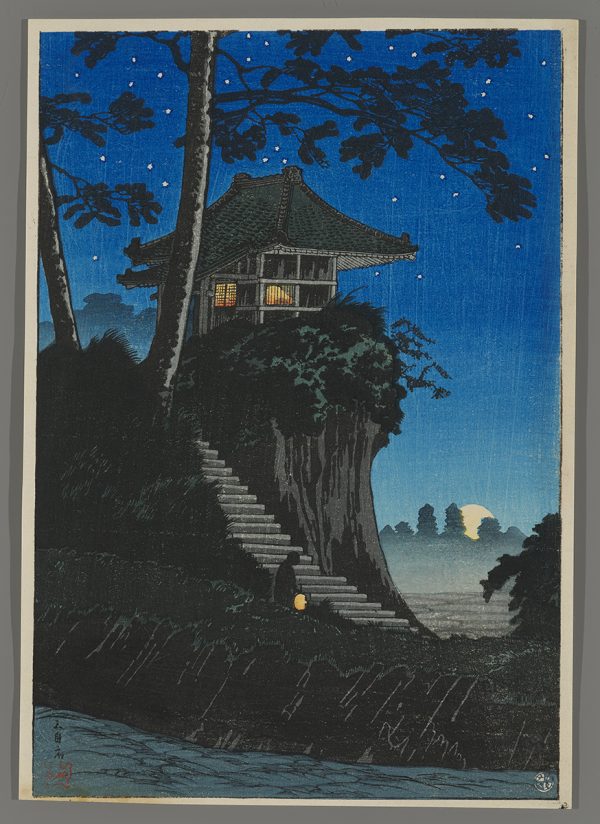 Moonrise at Tokumochi Hiroaki