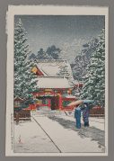 Snow at Hie Shrine