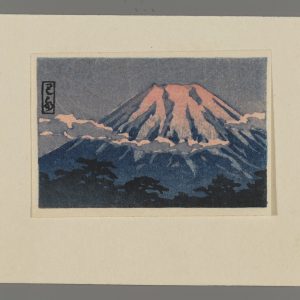 Summit of Fuji Hasui