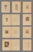 Collection of Ex-Libris Plates