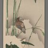 Sparrows and Bamboo in Snow Gesso