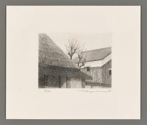 Roofs and Withered Trees Tanaka