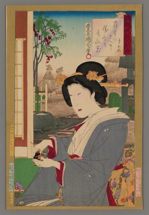 Tea Ceremony Kunichika