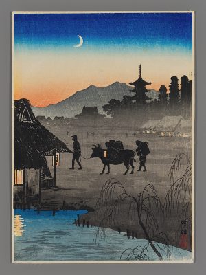 Returning Homeward in the Evening