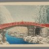 Snow at the Shin Bridge, Nikko - Image 2