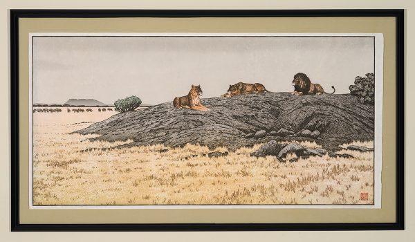 Peaceful Wild Animals - Framed